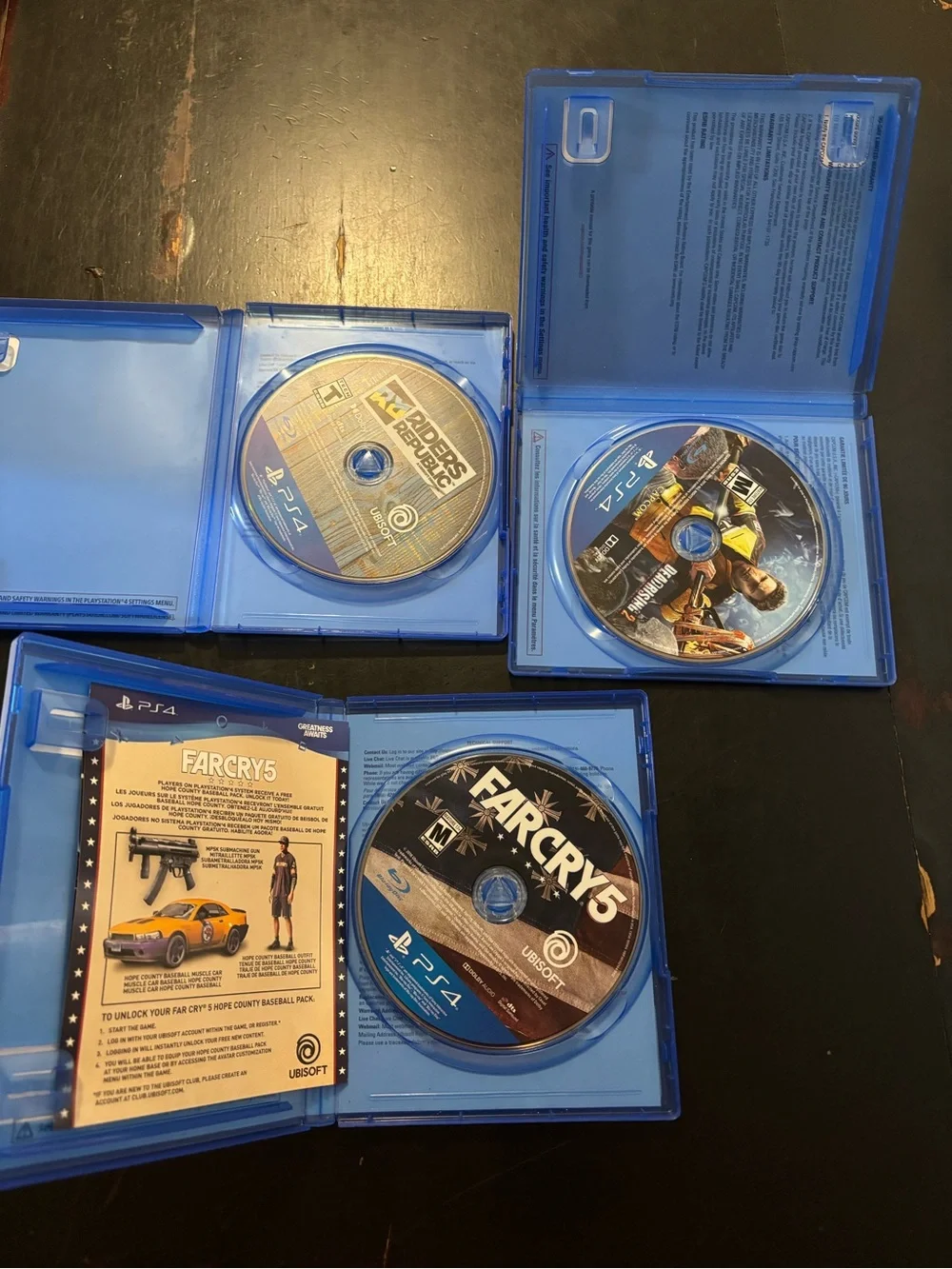 Far Cry 5 PS4 Game - Blue Case